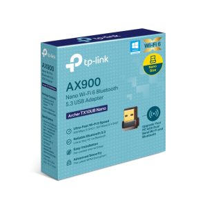 Adaptador USB TP-Link Archer TX10UB Nano AX900 Wi-Fi 6 + Bluetooth 5.3