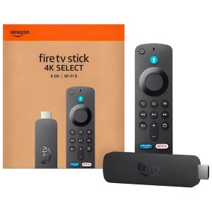 Amazon Fire TV Stick 4K Select 8GB con control remoto Alexa – Negro